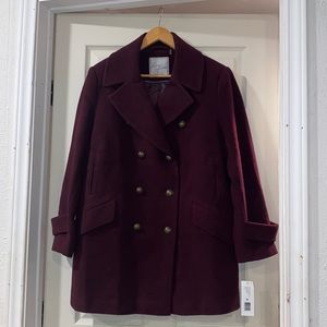 Larry Levine coat. Size L. NWT